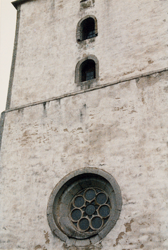 Vorschaubild Barlingbo, Kirche, Rosette in der Westwand